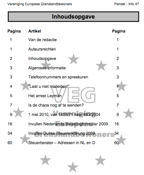 Pendel info 47 2010